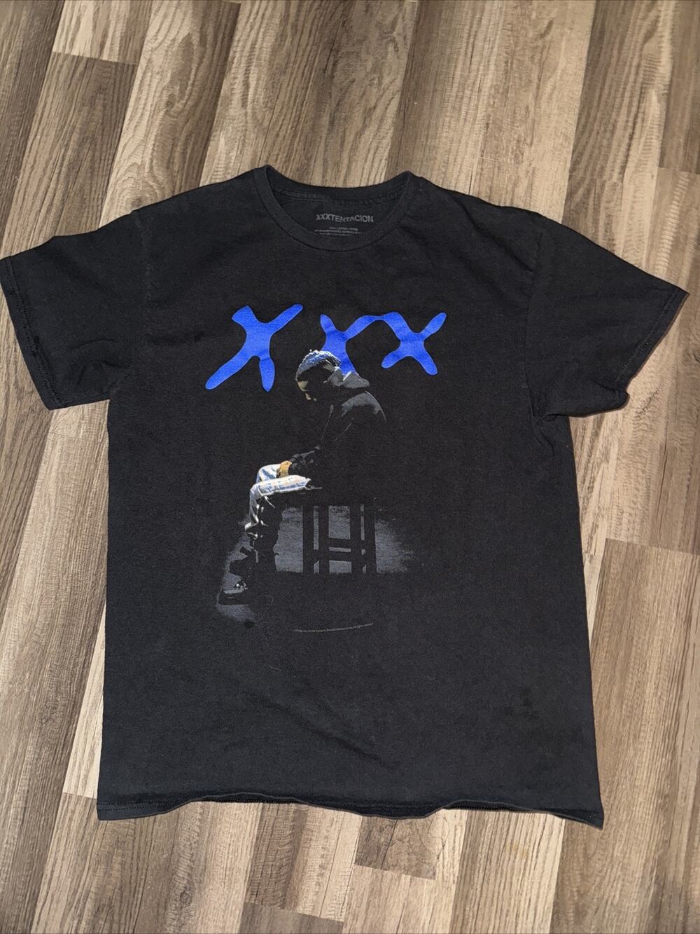 Xxxtentacion T-Shirt Black Medium 18x25